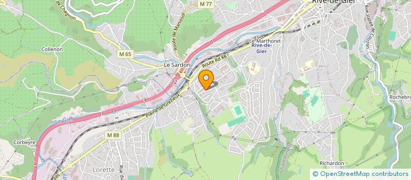 localisation de l'entreprise INGRAO à RIVE-DE-GIER