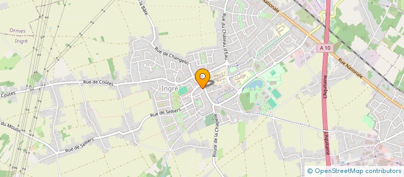 localisation de l'entreprise INGRE RETRAITE ACTIVE à INGRE