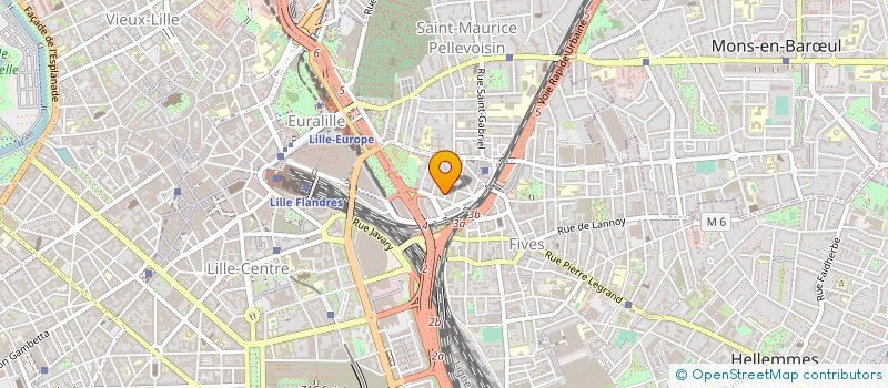 localisation de l'entreprise INGREDIENTS ALIMENTAIRES FRANCE à LILLE