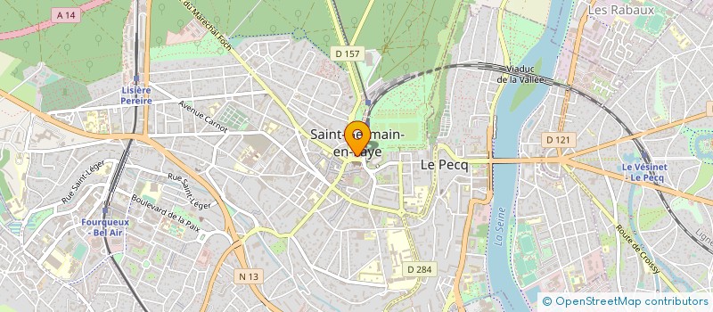 localisation de l'entreprise INGRETECH  SAINT-GERMAIN-EN-LAYE