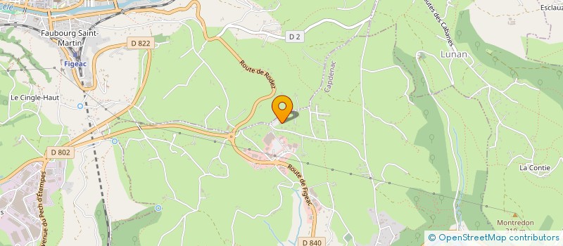 localisation de l'entreprise INGRID  CAPDENAC