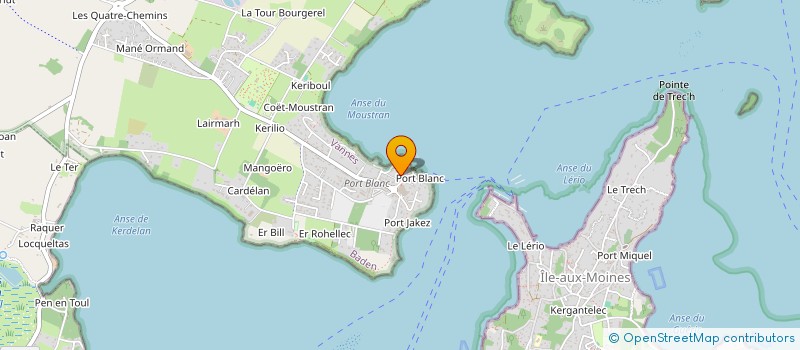 localisation de l'entreprise INGRID JEANNE ANDRE - I.J.A.  BADEN