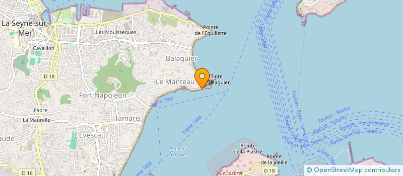 localisation de l'entreprise INGRIDNAILS à LA SEYNE-SUR-MER