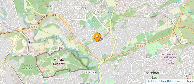 localisation de l'entreprise INGRIL  CASTELNAU-LE-LEZ