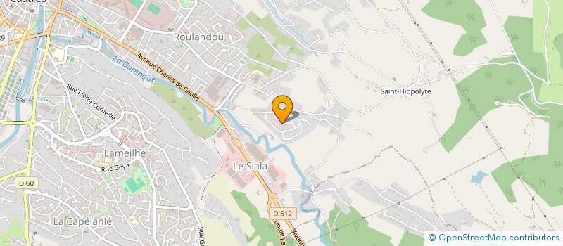 localisation de l'entreprise INGROSF  CASTRES