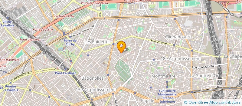 localisation de l'entreprise INHA MATIC 1  PARIS