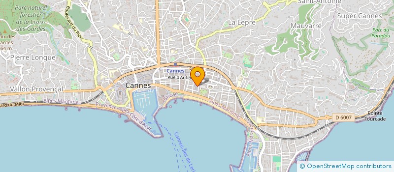 localisation de l'entreprise INHEFATO  CANNES