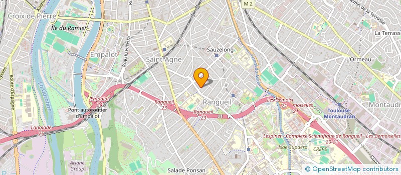 localisation de l'entreprise INHESTIA  TOULOUSE