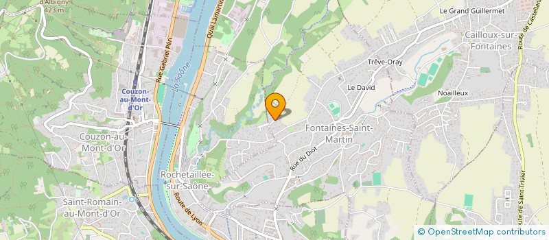 localisation de l'entreprise INI4GEST  FONTAINES-SAINT-MARTIN