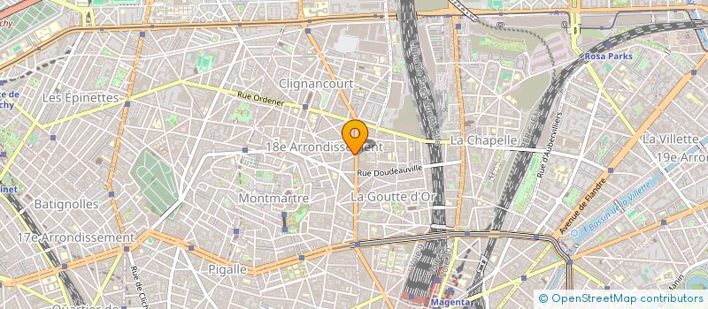 localisation de l'entreprise INIATIATIVE ART A LA TELE  PARIS