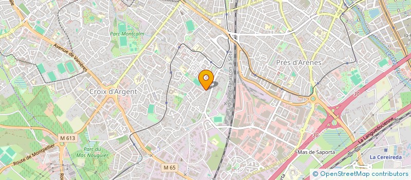 localisation de l'entreprise INIATIVE COLLECTIVE POUR L'IMPROVISATION à MONTPELLIER