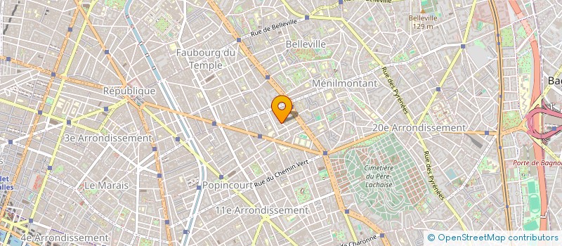 localisation de l'entreprise INICI à PARIS 11