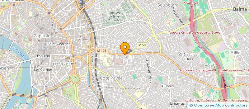 localisation de l'entreprise INICIALE  TOULOUSE