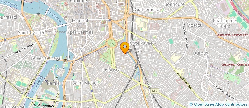 localisation de l'entreprise INIDIVISION JOUVIN BAUD à TOULOUSE