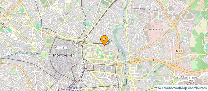 localisation de l'entreprise INIDIVISION MONTPELLIER à MONTPELLIER