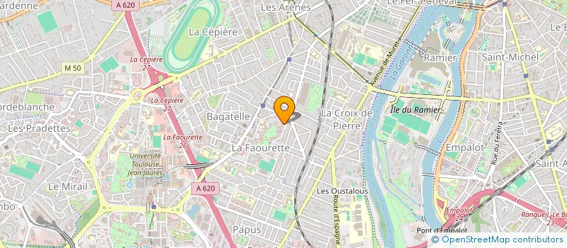localisation de l'entreprise INIDIVISION PERRIN ETEMADI DILAMI à TOULOUSE