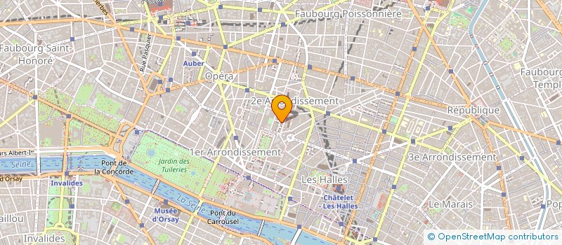 localisation de l'entreprise INISA à PARIS 2