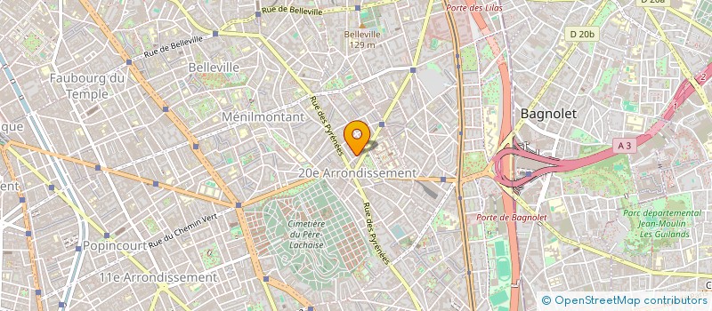 localisation de l'entreprise INISAN  PARIS