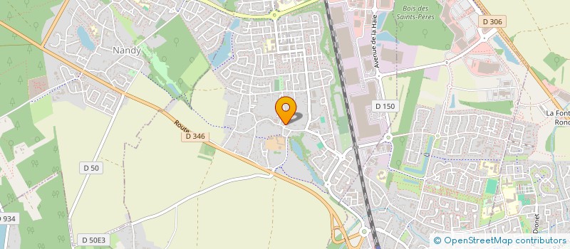 localisation de l'entreprise INISPORT  NANDY