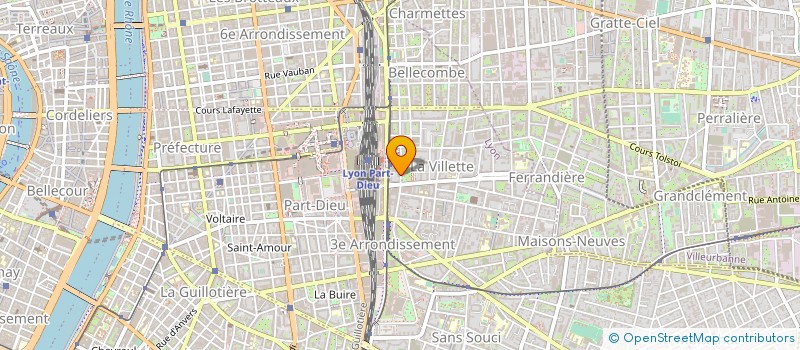 localisation de l'entreprise INIT 5 à LYON