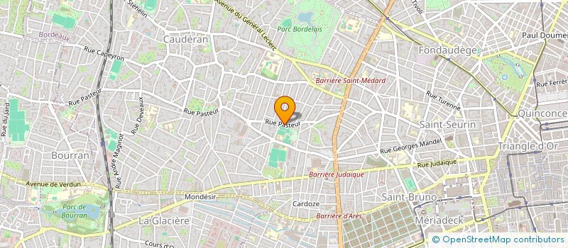 localisation de l'entreprise INIT'INFO  BORDEAUX