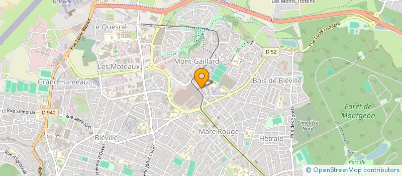 localisation de l'entreprise INITIA à LE HAVRE