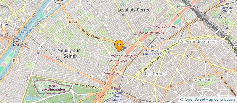 localisation de l'entreprise INITIAL à NEUILLY-SUR-SEINE