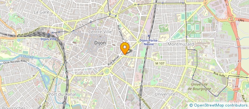 localisation de l'entreprise INITIAL à DIJON
