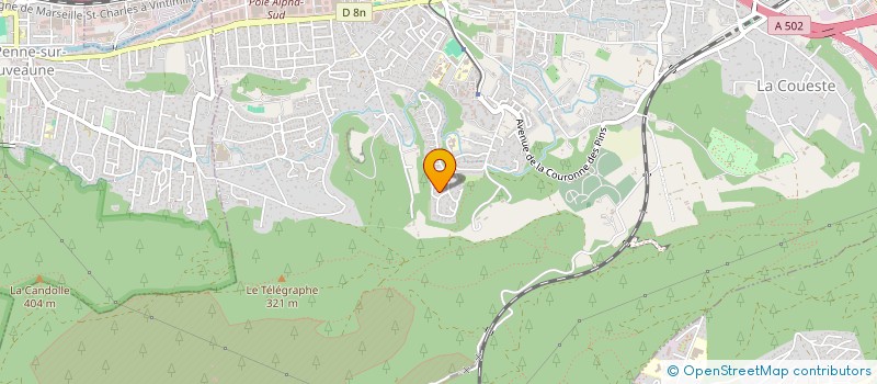 localisation de l'entreprise INITIAL FACTORY SOLUTIONS  AUBAGNE