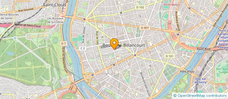 localisation de l'entreprise INITIAL HYGIENE SERVICES à BOULOGNE-BILLANCOURT