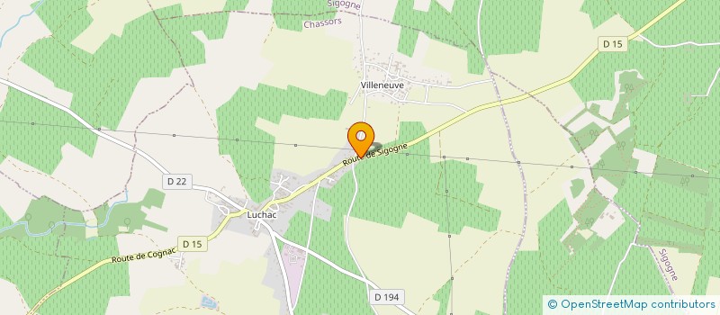 localisation de l'entreprise INITIALE  CHASSORS