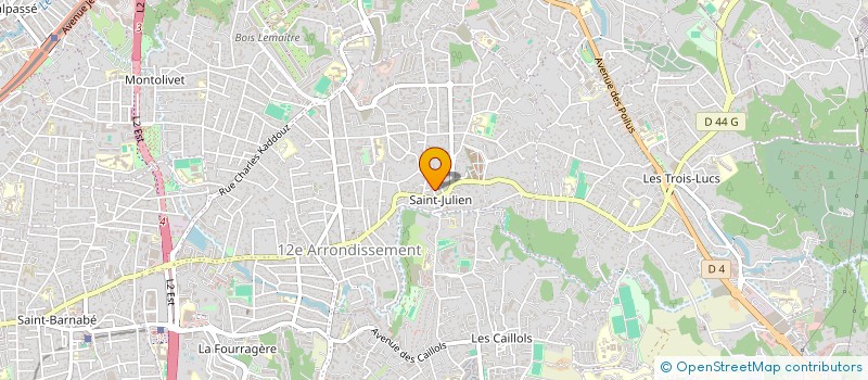 localisation de l'entreprise INITIALE CLIMATISATION  MARSEILLE