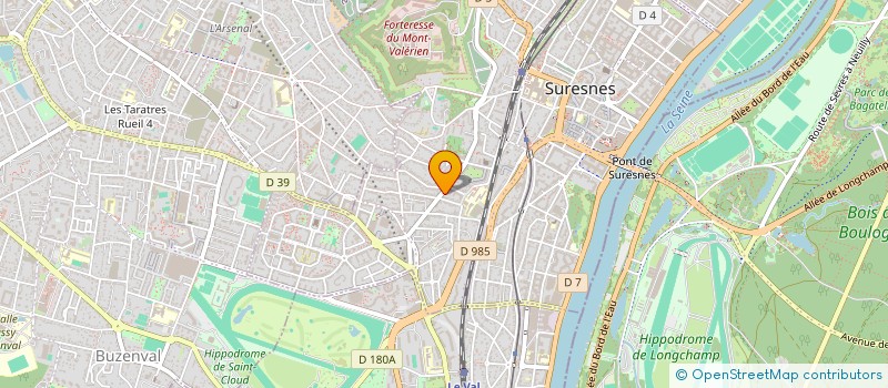 localisation de l'entreprise INITIALE SAGHIN à SURESNES