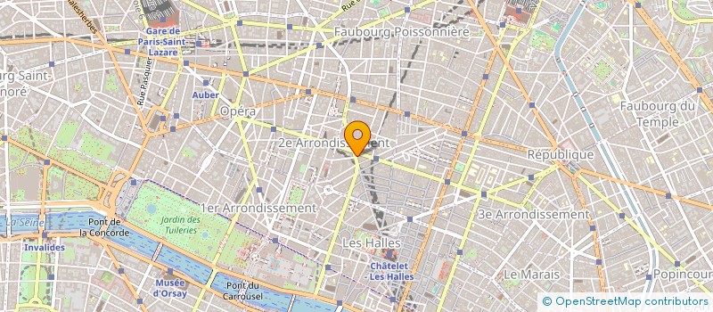 localisation de l'entreprise INITIALES GRAPHIC à PARIS