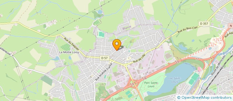 localisation de l'entreprise INITIATEURS DU MIEUX-ETRE EN BOURGOGNE à MONTCEAU-LES-MINES