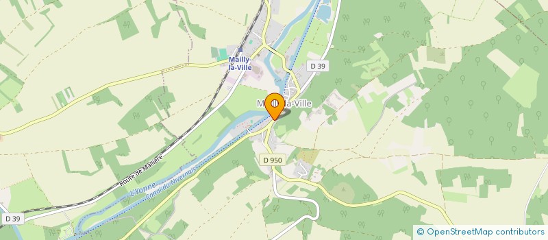 localisation de l'entreprise INITIATION AUX SPORTS à MAILLY-LA-VILLE