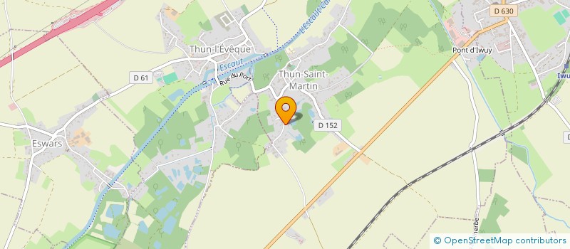 localisation de l'entreprise INITIATION FORMATION AU DEVELOPPEMENT PERSONNEL  THUN-SAINT-MARTIN