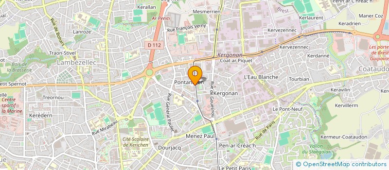 localisation de l'entreprise INITIATIQUES à BREST