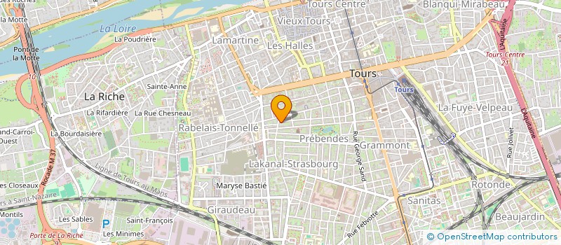 localisation de l'entreprise INITIATIV INGENERIE  TOURS