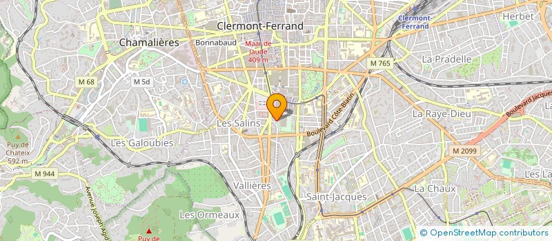 localisation de l'entreprise INITIATIV'RETRAITE 63  CLERMONT-FERRAND
