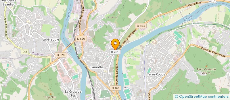 localisation de l'entreprise INITIATIV'RETRAITE46  CAHORS