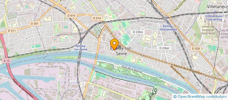 localisation de l'entreprise INITIATIVAS à EPINAY-SUR-SEINE