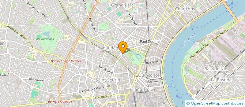 localisation de l'entreprise INITIATIVE 2008  BORDEAUX