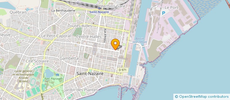 localisation de l'entreprise INITIATIVE CITOYENNE POUR L'ACCUEIL DES REFUGIES A ST-NAZAIRE (ICAR SN) à SAINT-NAZAIRE