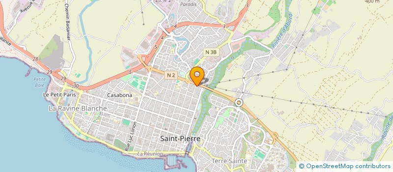 localisation de l'entreprise INITIATIVE-CREATION à SAINT-PIERRE