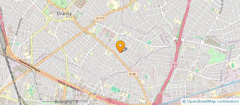 localisation de l'entreprise INITIATIVE DES CITOYENS POUR INSERTION à DRANCY