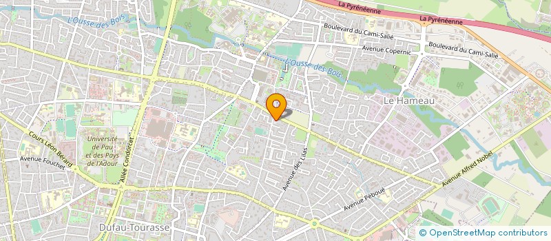 localisation de l'entreprise INITIATIVE DEVELOPP RESSOURCE HUMAINE à PAU