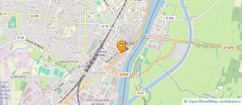localisation de l'entreprise INITIATIVE DEVELOPPEMENT DU SUD à MACON