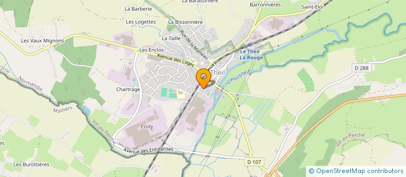 localisation de l'entreprise INITIATIVE DEVELOPPEMENT VALLEE HUISNE à VAL-AU-PERCHE