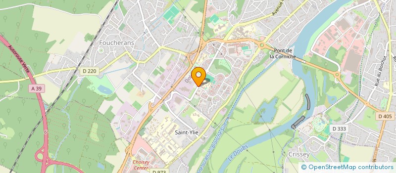 localisation de l'entreprise INITIATIVE DOLE TERRITOIRES à DOLE
